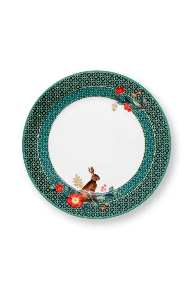 Discount Winter Wonderland Breakfast Plate Green 21 Cm Breakfast Plates