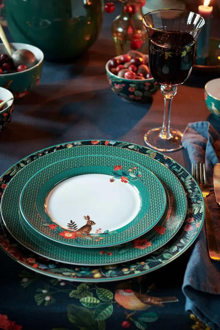 Discount Winter Wonderland Breakfast Plate Green 21 Cm Breakfast Plates