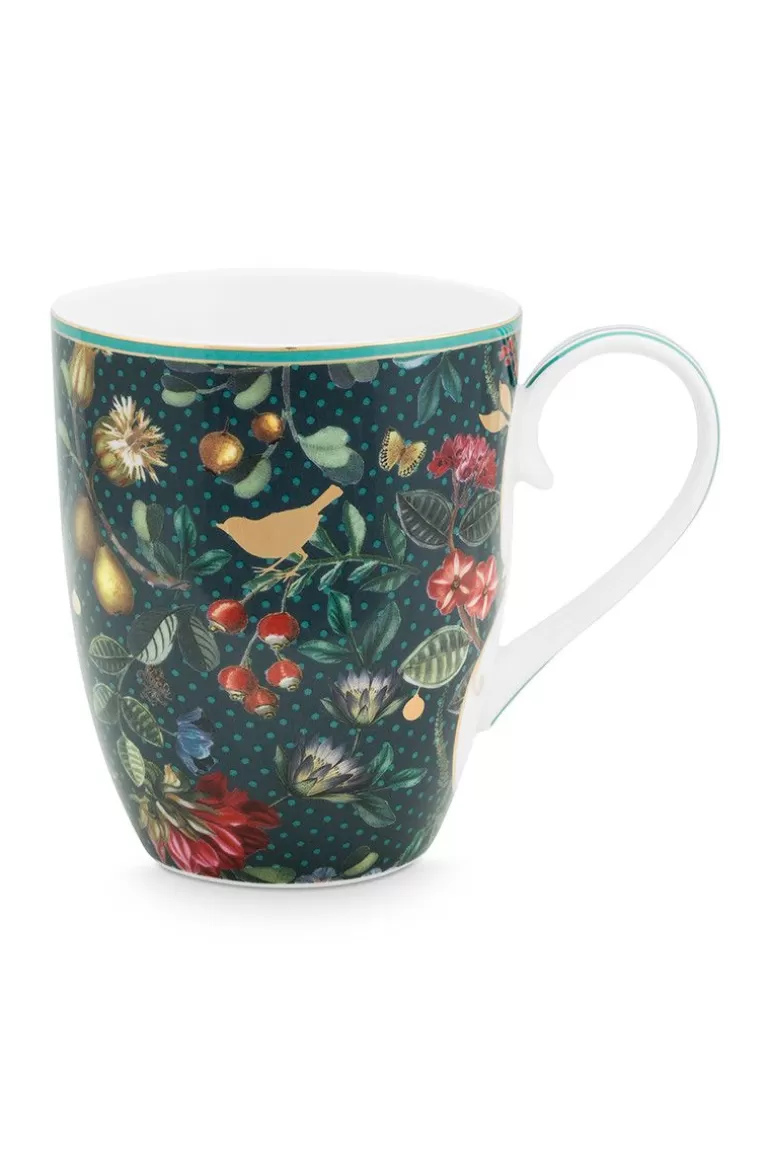 Hot Winter Wonderland Mug Large Dark Tea Mugs