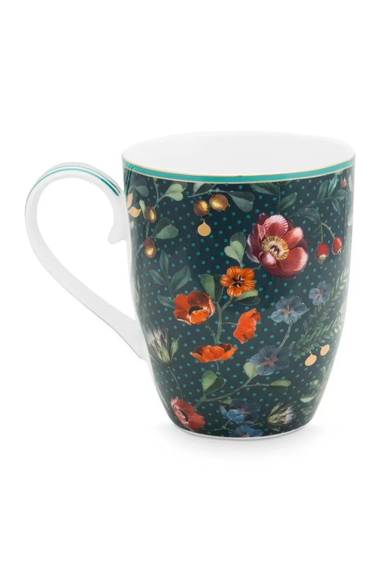 Hot Winter Wonderland Mug Large Dark Tea Mugs