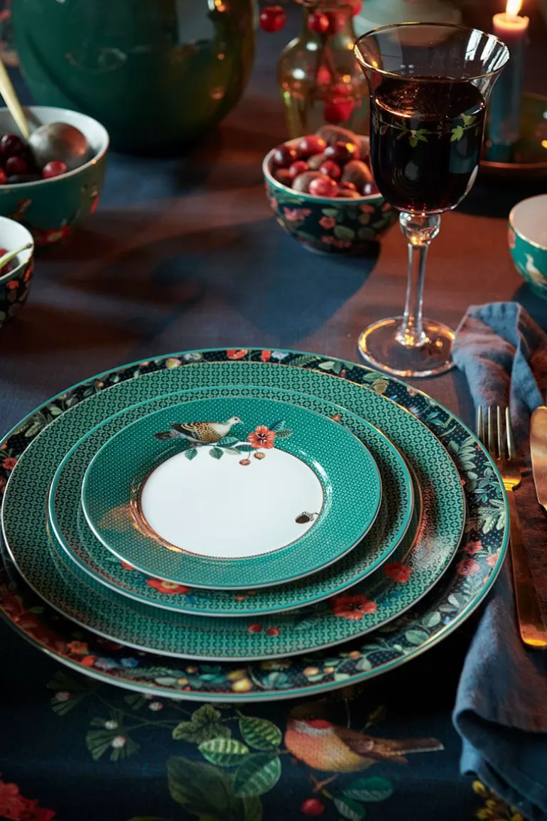Outlet Winter Wonderland Pastry Plate Green 17 Cm Cake Plates