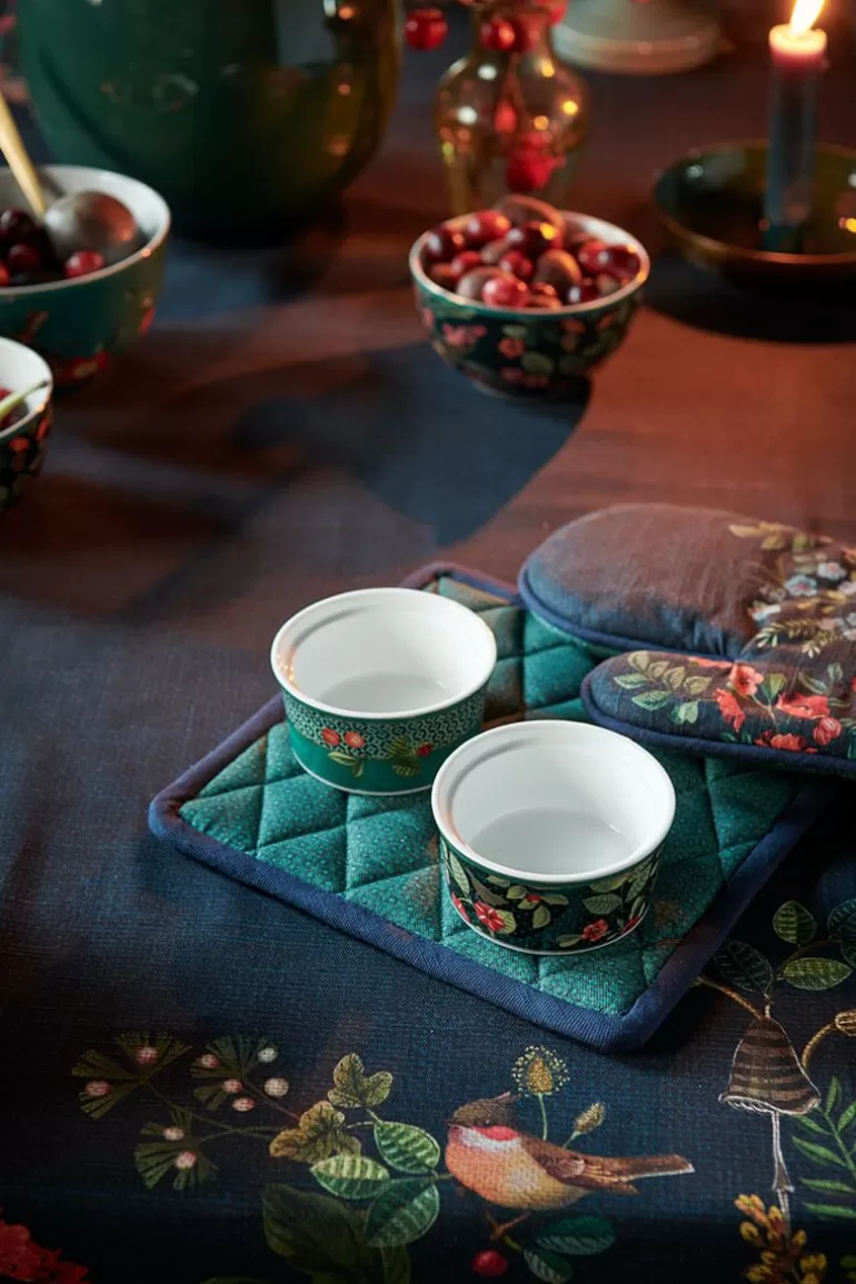 Flash Sale Winter Wonderland Ramequin Green Baking Dishes